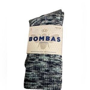 Bombas Grippers Women’s Socks - Blue - Size M
